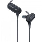 Ficha técnica e caractérísticas do produto Fone de Ouvido Esportivo Bluetooth com Microfone Extra Bass Mdr-XB50BS Cinza Sony
