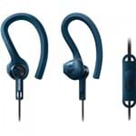 Ficha técnica e caractérísticas do produto Fone de Ouvido Esportivo 3 em 1 com Microfone SHQ1405BL/00 Azul PHILIPS