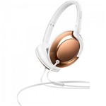 Ficha técnica e caractérísticas do produto Fone de Ouvido Headband On Ear com Microfone Shl4805rg/00 Dourado Philips
