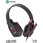 Ficha técnica e caractérísticas do produto Fone de Ouvido Headset Gamer Vx Vinik V.Blade Vermelho