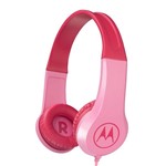 Ficha técnica e caractérísticas do produto Fone de Ouvido Motorola Squad 200 Kids Rosa