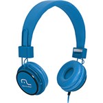 Ficha técnica e caractérísticas do produto Fone de Ouvido Multilaser Fun PH89 Supra Auricular Azul com Microfone para Celular