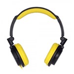 Ficha técnica e caractérísticas do produto Fone de Ouvido One For All Headphone Estéreo Full Bass Dj Amarelo - Sv5612