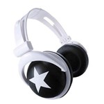 Ficha técnica e caractérísticas do produto Fone de Ouvido P2 STAR Preto e Branco - Importado