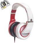 Fone de Ouvido para Estúdio Mh-510w - Cad Áudio (Branco / Vermelho)