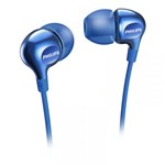 Ficha técnica e caractérísticas do produto Fone de Ouvido Philips Intra Azul SHE3700BL/00