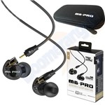 Fone de Ouvido Profissional M6 Pro Preto Mee Audio