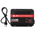 Ficha técnica e caractérísticas do produto Fonte Automotiva JFA 70A 3500W SCI Carregador Bateria Bivolt Display LED Voltímetro Amperímetro