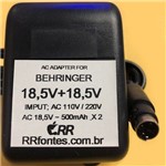Ficha técnica e caractérísticas do produto Fonte Carregador 18.5V para Mixer Mesa de Som Behringer