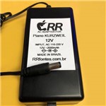 Ficha técnica e caractérísticas do produto Fonte Carregador 12v para Piano Digital Kurzweil Sp76 Sp88 Sp88x
