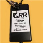 Ficha técnica e caractérísticas do produto Fonte Carregador para Mesa de Som Mixer Yamaha 18v 2a Bivolt