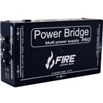 Ficha técnica e caractérísticas do produto Fonte para Pedais Power Bridge Pro Preta 100 Fire