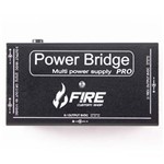 Ficha técnica e caractérísticas do produto Fonte Pedal Power Bridge Pro Preta Fire Custom Shop