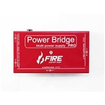 Ficha técnica e caractérísticas do produto Fonte Pedal Power Bridge Pro Vermelha Fire Custom Shop