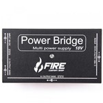 Ficha técnica e caractérísticas do produto Fonte Power Bridge 18V Preta - Fire Custom
