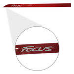 Ficha técnica e caractérísticas do produto Friso Lateral Facão Vermelho Merlot Focus Kit 4 Peças