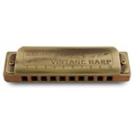 Ficha técnica e caractérísticas do produto Gaita de Boca Harmônica Hering 1020 Diatônica Vintage Harp G Agudo com Estojo