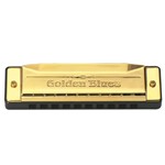 Ficha técnica e caractérísticas do produto Gaita Diatônica em C 20 Vozes Golden Blues - Hering
