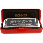 Ficha técnica e caractérísticas do produto Gaita Hohner 542/20 F (fa) Hârmonica Golden Melody