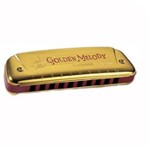 Gaita Hohner Golden Melody 543/20 C Dó Edição Especial