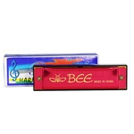 Ficha técnica e caractérísticas do produto Gaita Vermelha Bee Harmônica em DÓ 10 furos Schieffer