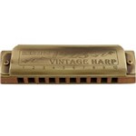 Ficha técnica e caractérísticas do produto Gaita Vintage Harp 1923 20 Vozes Fa Sustenido Madeira