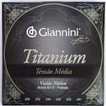 Ficha técnica e caractérísticas do produto Genwtm - Encord. Violao Titaniun 85/15 Prateado T.m - Giannini