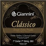 Ficha técnica e caractérísticas do produto Giannini - Encordoamento de Violão Série Clássico .060 Genwxpa7-7a