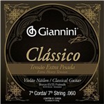 Ficha técnica e caractérísticas do produto Encordoamento de Violão Série Clássico .060 GENWXPA7-7A - Giannini