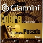 Ficha técnica e caractérísticas do produto Giannini Encordoamento p/ Cavaquinho Niquel Pesada GESCP