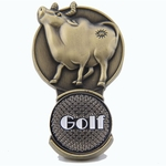 Ficha técnica e caractérísticas do produto Golf Cap Clipe Comemorar Golf 12 Zodiac Marcador Suprimentos Clipe Magnético
