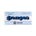 Ficha técnica e caractérísticas do produto Grampo 13/6 Galvanizado Rapid Cx.C/5000 Bacchi
