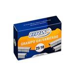 Ficha técnica e caractérísticas do produto Grampo 23/10 BRW Galvanizado Caixa com 5000 unidades