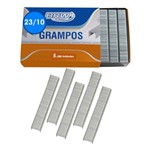 Ficha técnica e caractérísticas do produto Grampo 23/10 para Grampear 40 a 70fls Galvanizado BRW 5000un