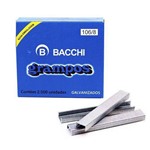 Ficha técnica e caractérísticas do produto Grampo 106/8 Galvanizado C/ 2500 - Bacchi