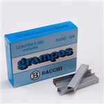 Ficha técnica e caractérísticas do produto Grampo 9/8 Galvanizado Caixa com 5000 Unidades para 30 Folhas Bacchi