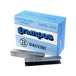 Ficha técnica e caractérísticas do produto Grampo Bacchi 9/14 Rapid Galvanizado 2169-4 - 5000 Unidades