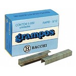 Ficha técnica e caractérísticas do produto Grampo Galvanizado Rapid 9/12 Caixa com 5000 Unidades P/90F - Bacchi