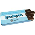 Ficha técnica e caractérísticas do produto Grampo para Grampeador 26/6 Cobreado 5000 Grampos (7897849621595) - Bacchi