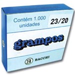 Ficha técnica e caractérísticas do produto Grampos Enak 23/20 Aco com 1000 Bacchi