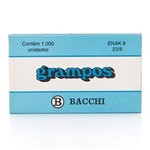 Ficha técnica e caractérísticas do produto Grampos Enak 8 Galvanizados 23/8 Bacchi com 1000
