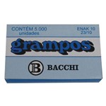Ficha técnica e caractérísticas do produto Grampos Galvanizados 23/10 Bacchi