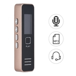 Ficha técnica e caractérísticas do produto Gravador de voz digital Áudio Dictaphone MP3 Player USB Flash Disk para reunião