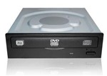 Ficha técnica e caractérísticas do produto Gravador DVD SATA BL-0224-K Preto Faster
