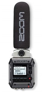 Gravador Zoom F1-SP Field com Microfone Shotgun