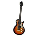 Ficha técnica e caractérísticas do produto Guitarra 30cm Miniatura Metal Vintage Retro Decorativa - Tok Vintage
