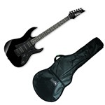 Guitarra 6 Cordas Corpo em Poplar Braço em Maple + Capa para Guitarra Simples Corino - Ibanez