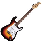 Ficha técnica e caractérísticas do produto Guitarra 6 Cordas Street Sunburst Hard Wood St 111 Waldman