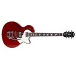 Ficha técnica e caractérísticas do produto Guitarra 6 Cordas, SUNSETICAR, Hollow Body, Candy Apple Red, Cort