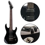 Ficha técnica e caractérísticas do produto Guitarra 7 Cordas LM17V BLKS ESP - LTD